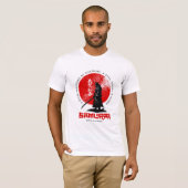 Samurai Spirit – Warrior of Discipline and Honor Tシャツ (正面フル)