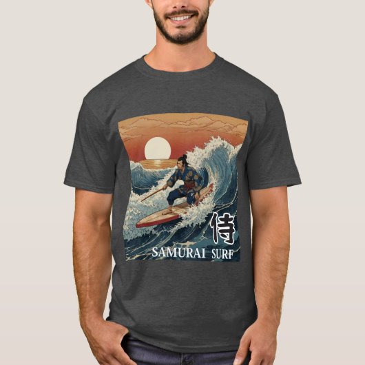SAMURAI SURF【侍】Tシャツ Tシャツ (正面)