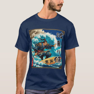 SAMURAI SURF【波乗り侍】乗右衛門 Tシャツ