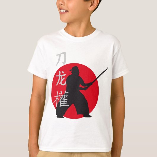 samurai sword tシャツ (正面)