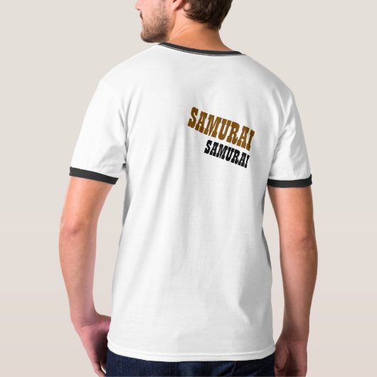 samurai tシャツ (裏面フル)