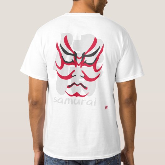 samurai tシャツ (裏面)
