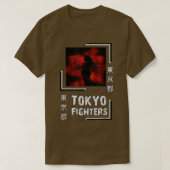 Samurai Tokyo Fighters FanArt Style Top  (2) Tシャツ (デザイン正面)