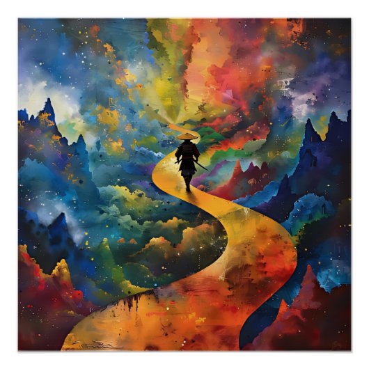 samurai walks ポスター (正面)