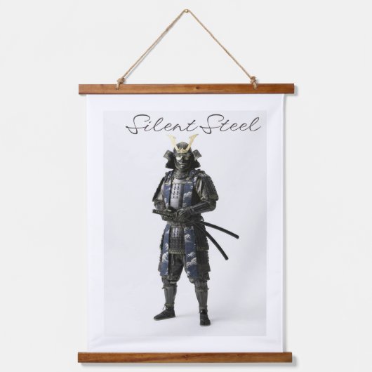 Samurai wall tapestry 吊り下げ型タペストリー (正面)