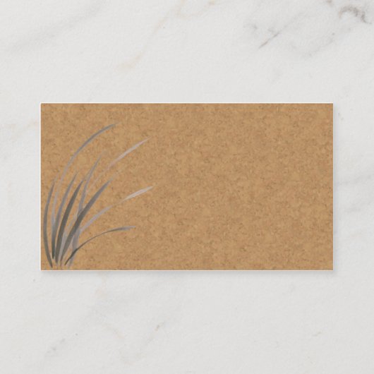 Samurai Warriorビジネスプロファイルカード 名刺 (裏面)