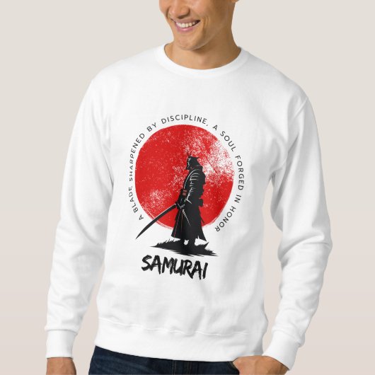 Samurai Warrior  スウェットシャツ (正面)