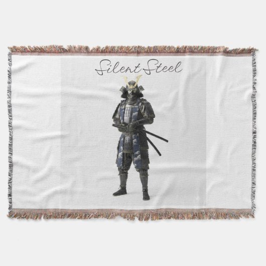 Samurai warrior blanket スローブランケット (正面)