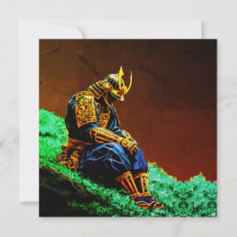 Samurai Warrior in Golden Armor – Epic Japanese