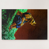 Samurai Warrior in Golden Armor – Epic Japanese ジグソーパズル (横)