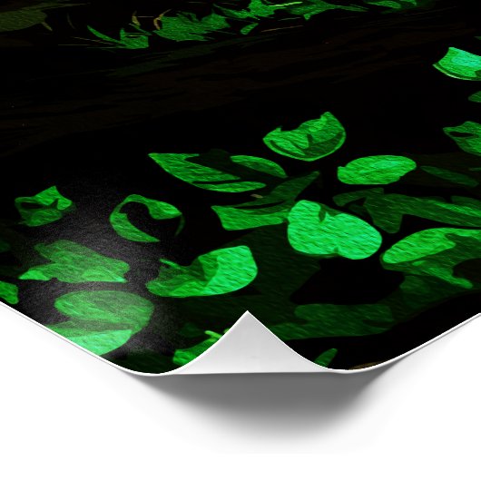 Samurai Warrior in Golden Armor – Epic Japanese ポスター (コーナー)