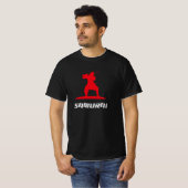Samurai Warrior Katana Ronin Tシャツ (正面フル)