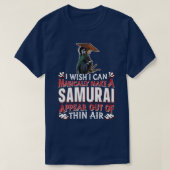 Samurai Warrior  Magic Sword Art Japanese Fighter  Tシャツ (デザイン正面)