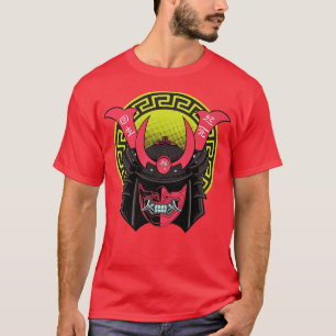 Samurai Warrior Maskグラフィック(2) Tシャツ