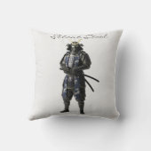Samurai warrior pillow クッション (裏面)