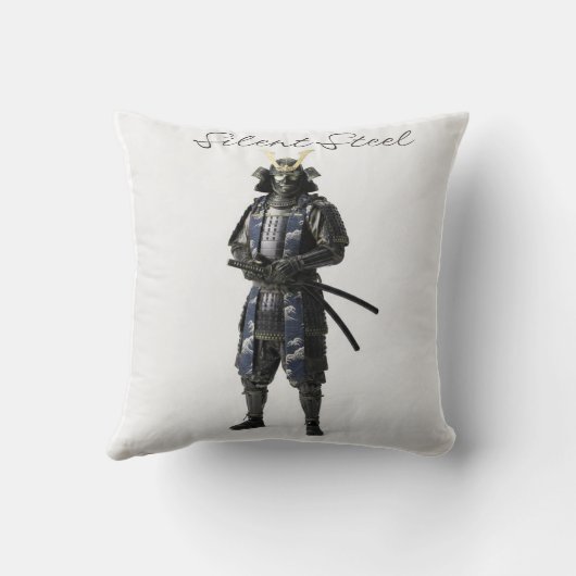 Samurai warrior pillow クッション (裏面)