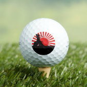 Samurai Warrior Precision Golf Balls ゴルフボール (インサイチュ 木)
