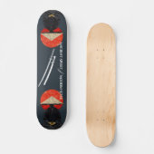 Samurai warrior Skateboard スケートボード (正面)