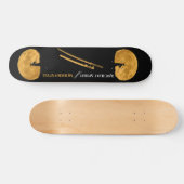 Samurai warrior Skateboard スケートボード (横)