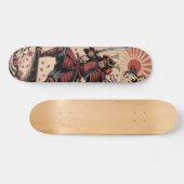 Samurai warrior Skateboard スケートボード (横)