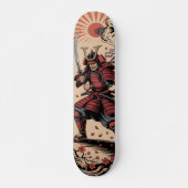 Samurai warrior Skateboard スケートボード (正面)