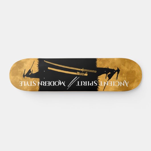 Samurai warrior Skateboard スケートボード (横)