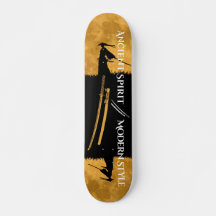 Samurai warrior Skateboard