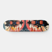 Samurai warrior Skateboard スケートボード (横)