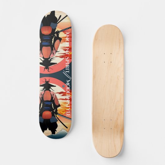 Samurai warrior Skateboard スケートボード (正面)