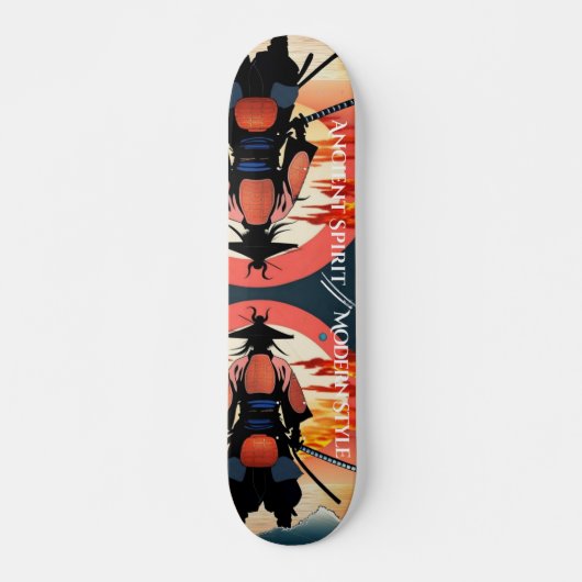 Samurai warrior Skateboard スケートボード (正面)