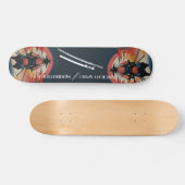 Samurai warrior Skateboard スケートボード (横)