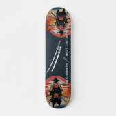 Samurai warrior Skateboard スケートボード (正面)