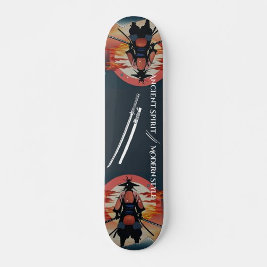 Samurai warrior Skateboard スケートボード (正面)
