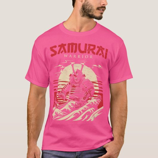 samurai warrior tシャツ (正面)
