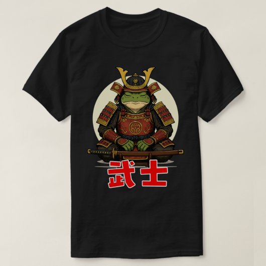 Samurai Warrior Tシャツ (デザイン正面)