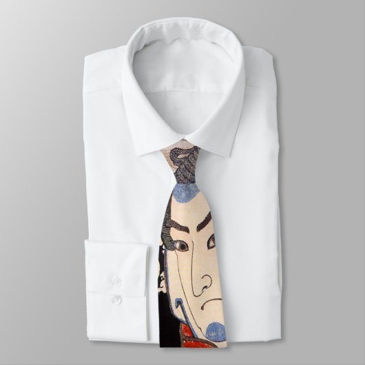 Samurai Wearing a Skull Pattern ネクタイ (タイ)