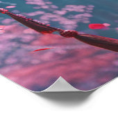 Samurai woman warrior with katana — Japanese cultu ポスター (角)