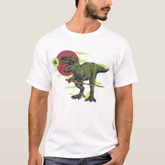 Samuraisaurus - T-Shirt - bananaharvest Tシャツ (正面)