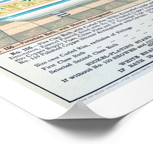 Sanのカタログからの風呂とシャワーの改善 ポスター (角)