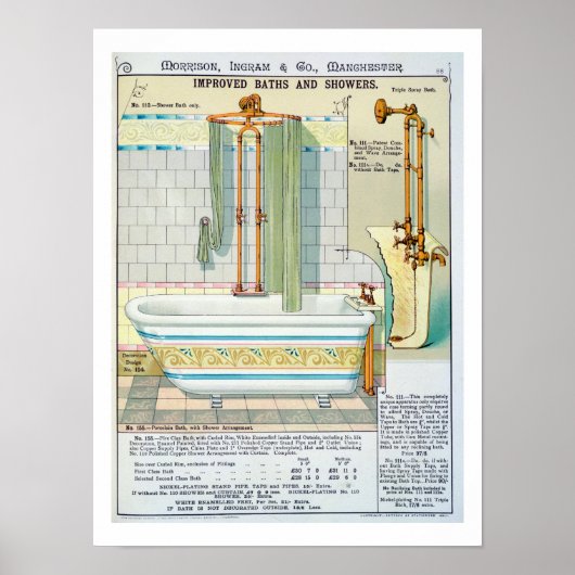Sanのカタログからの風呂とシャワーの改善 ポスター (正面)