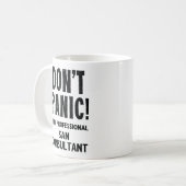SANコンサルタント コーヒーマグカップ (正面左)