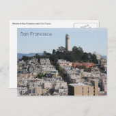 sanフランcoit通り ポストカード (正面/裏面)
