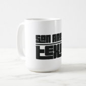 San Angelo - Texas コーヒーマグカップ (正面左)