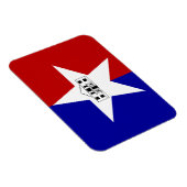 San Antonioの旗を持つフレキシブルなフォトマグネット マグネット (右側)