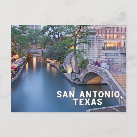 San Antonio Texas ポストカード (正面)