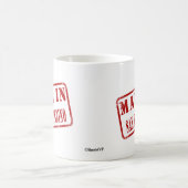 San Bernardinoで作られる コーヒーマグカップ (中央)