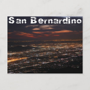 San Bernardinoカリフォルニア ポストカード