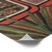 San Bernardino, California – 大きな文字のシーン ポスター (角)