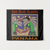 San Blas Islands - Panama タペストリー (正面(横))