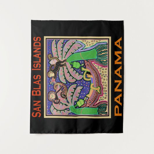 San Blas Islands - Panama タペストリー (正面)